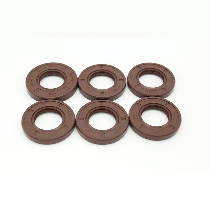 Fluorine rubber oil seal